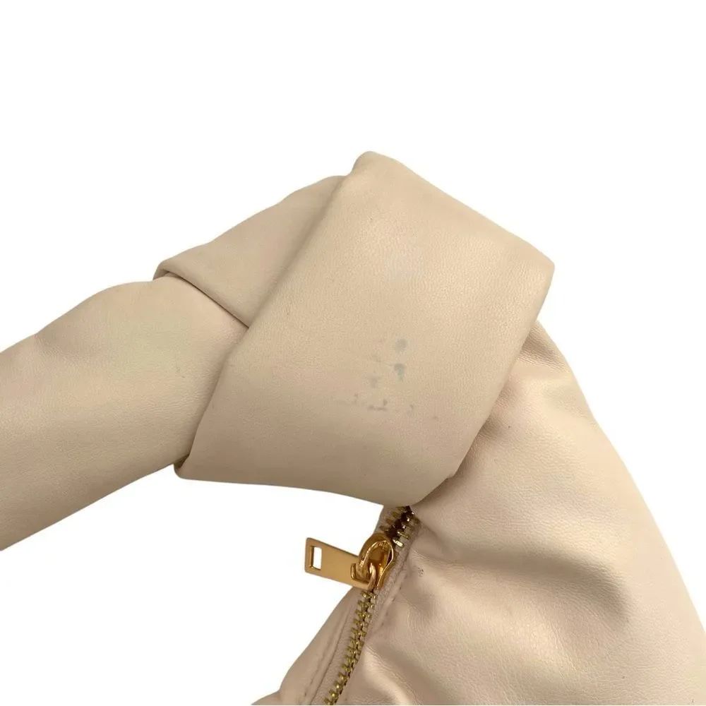 Melie Bianco Elegant Cream Hand Bag